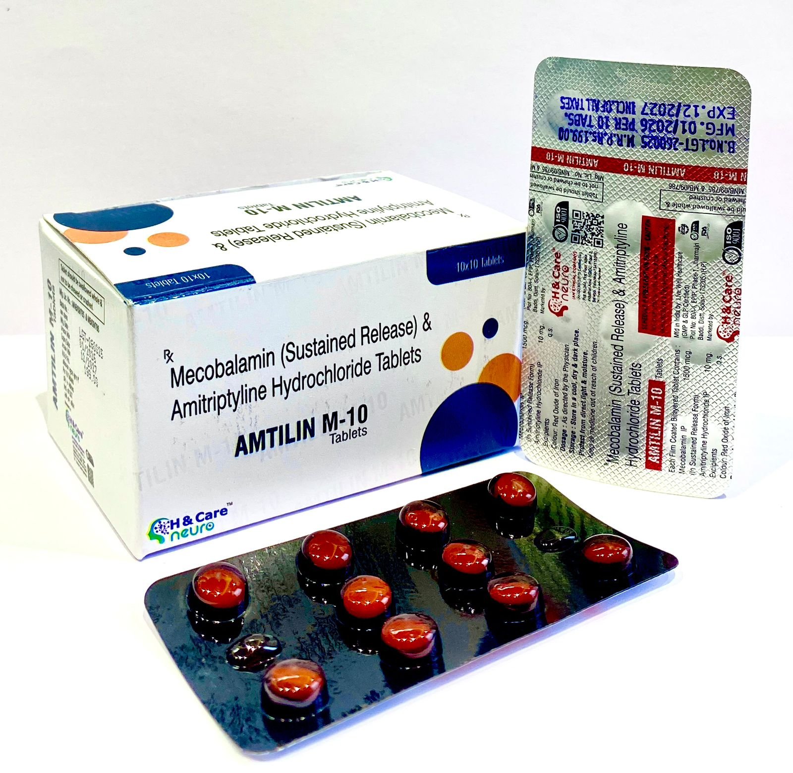 AMTILIN-M-10 TABLETS